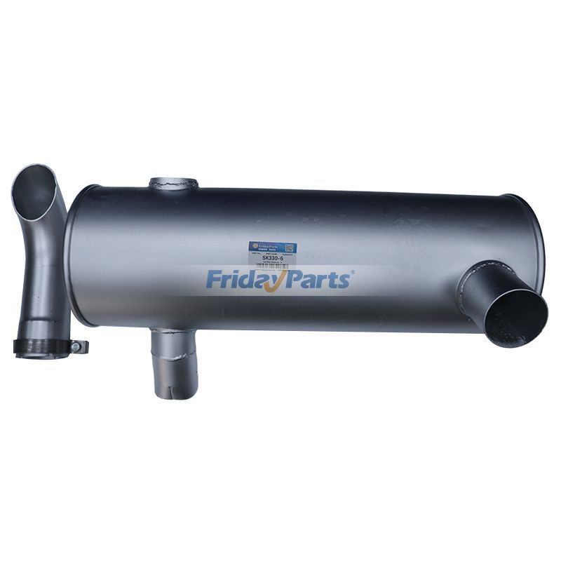 Muffler Silencer for Mitsubishi Engine 6D16 Kobelco Excavator SK330-6
