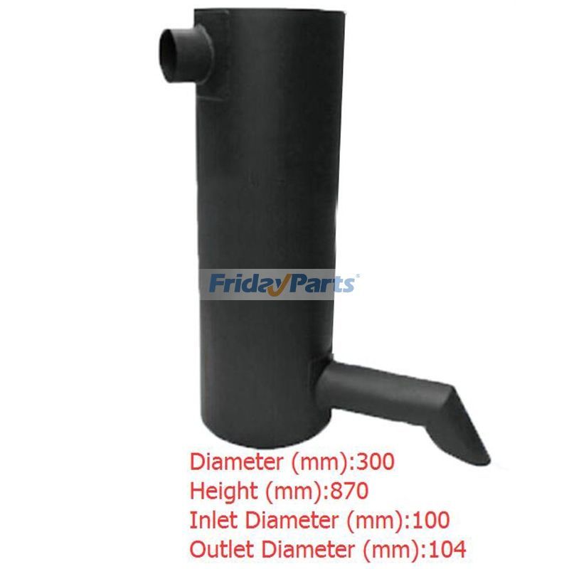 Muffler Silencer for Excavator