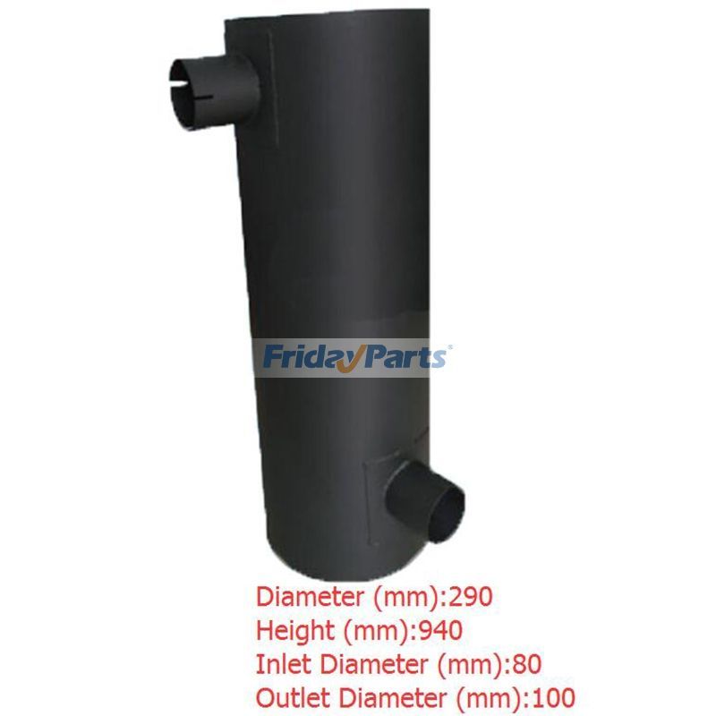 Muffler Silencer for Excavator