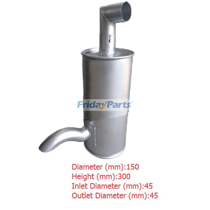 Muffler Silencer for Excavator