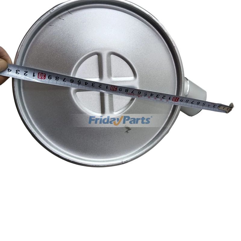 Excavator Muffler Silencer with Clamp and 2Pcs U-Bolt Kobelco