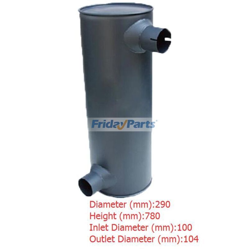 Muffler Silencer for Engine,Excavator