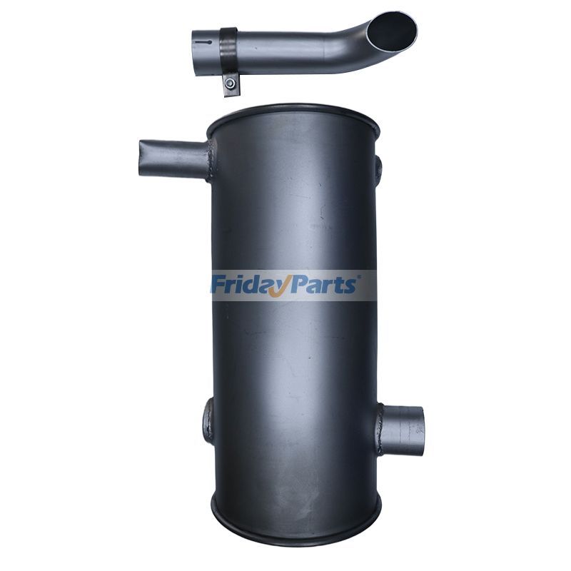 Silenciador para motor Isuzu 4JB1 Excavadora Sumitomo SH60A3 SH60-3