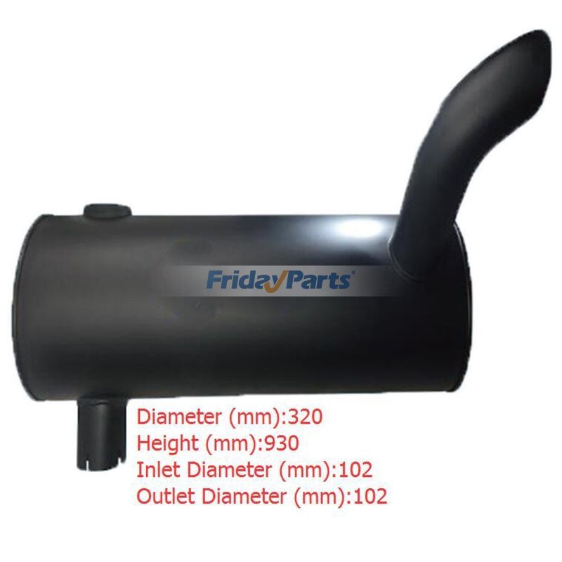 Muffler Silencer VOE14617237 for Volvo Excavator EC480