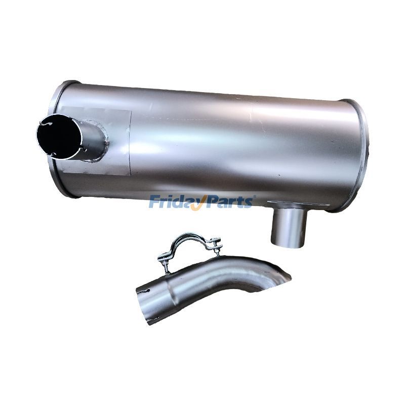 Muffler Silencer YB12P00002P1 YB12P00001F1 for New Holland Crawler Excavator E200SR E200SRLC