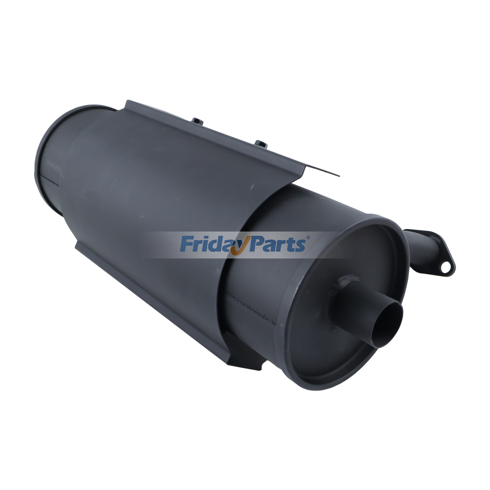 Engine Muffler With Heat Shield
