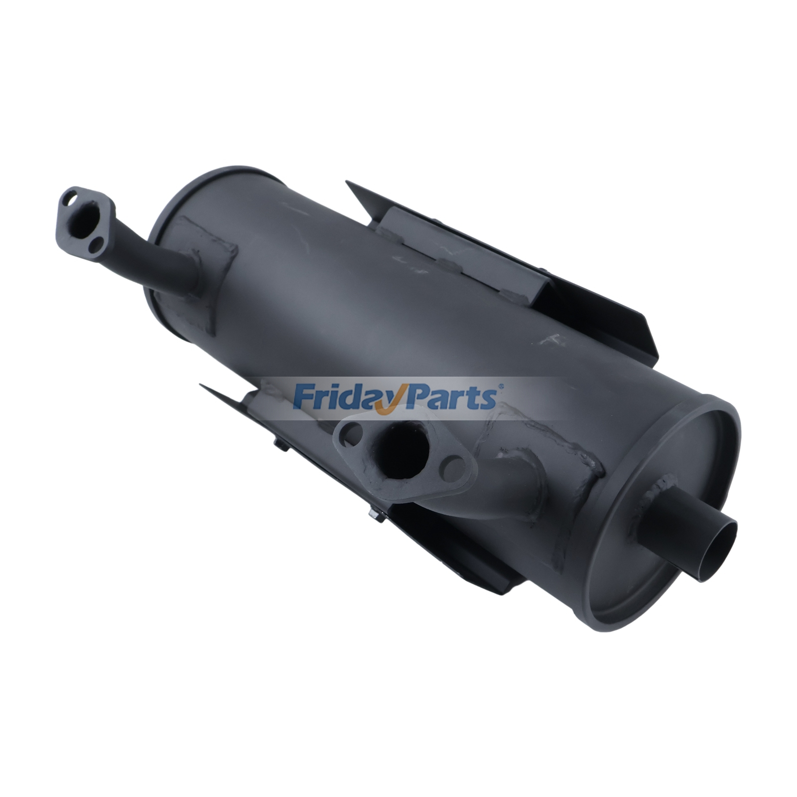 Muffler With Heat Shield for Engine