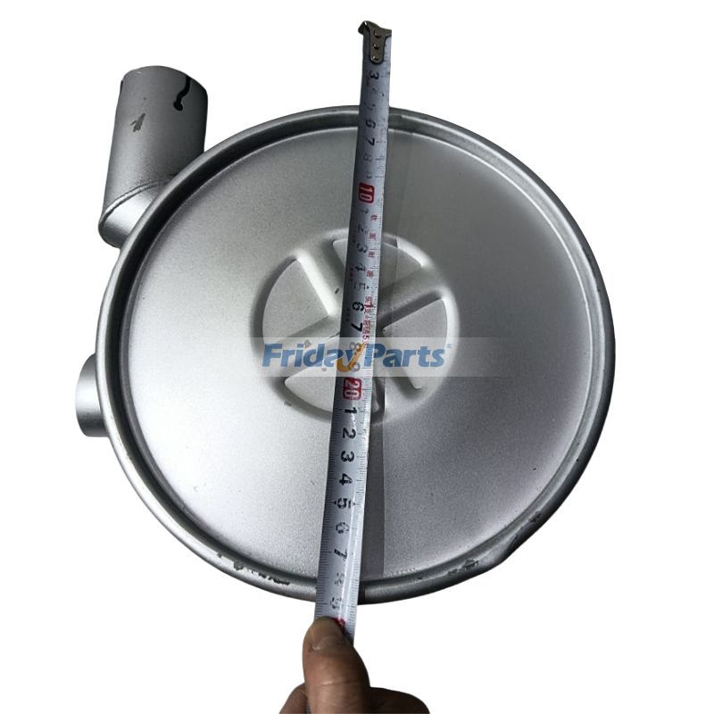 Silencieux YT12P00010P1 YT12P00008F1 pour pelle sur chenilles New Holland Midi E70SR E80pourPour New Holland