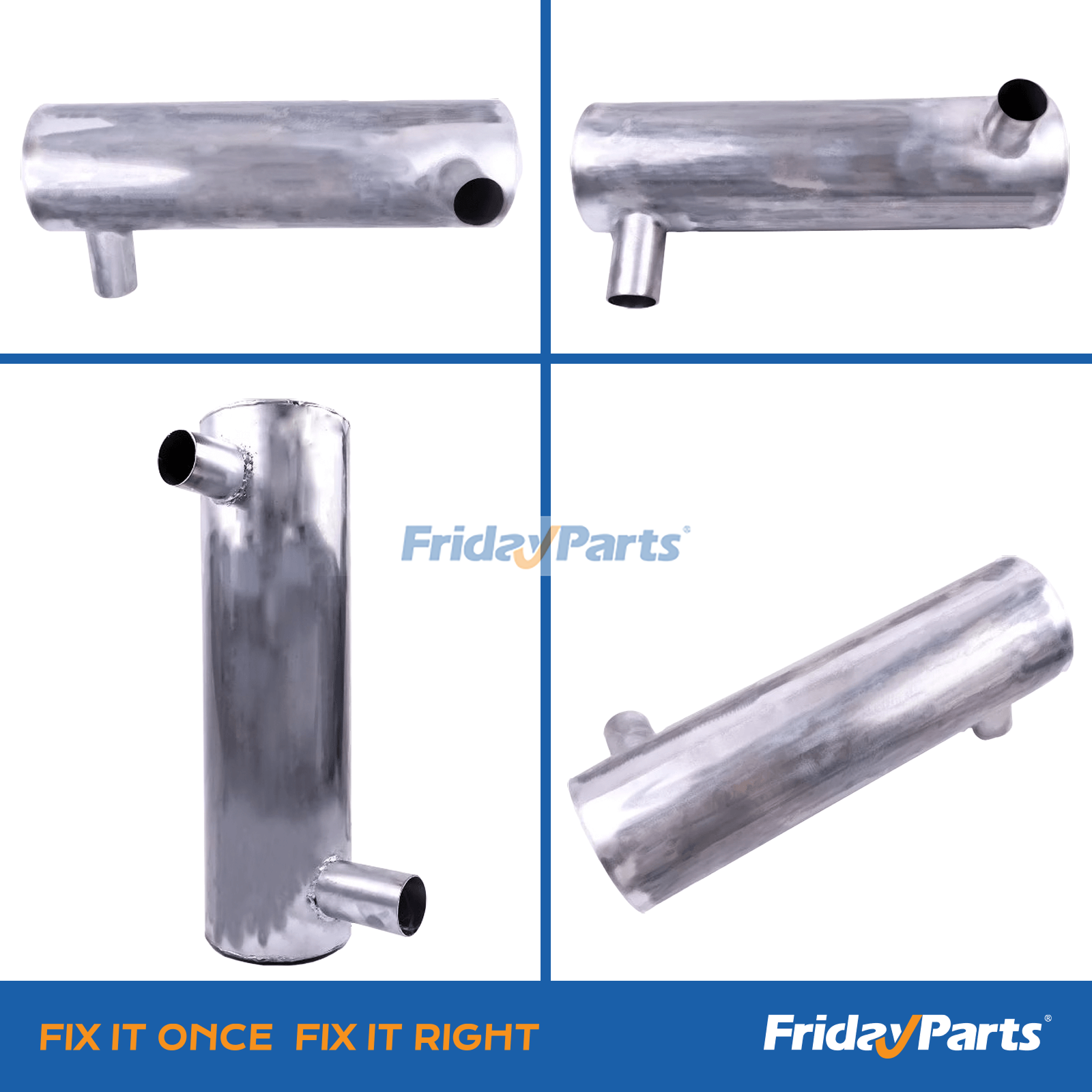 FridayParts Muffler