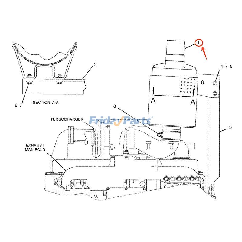 Muffler  for Engine,Tractor
