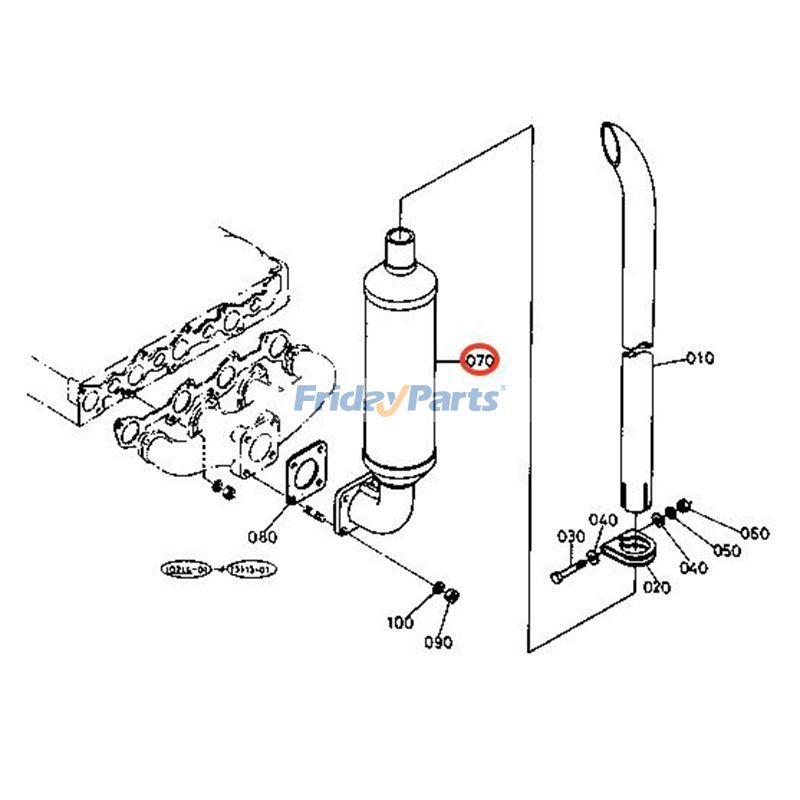 Muffler Kit in Stock in China,China Stock