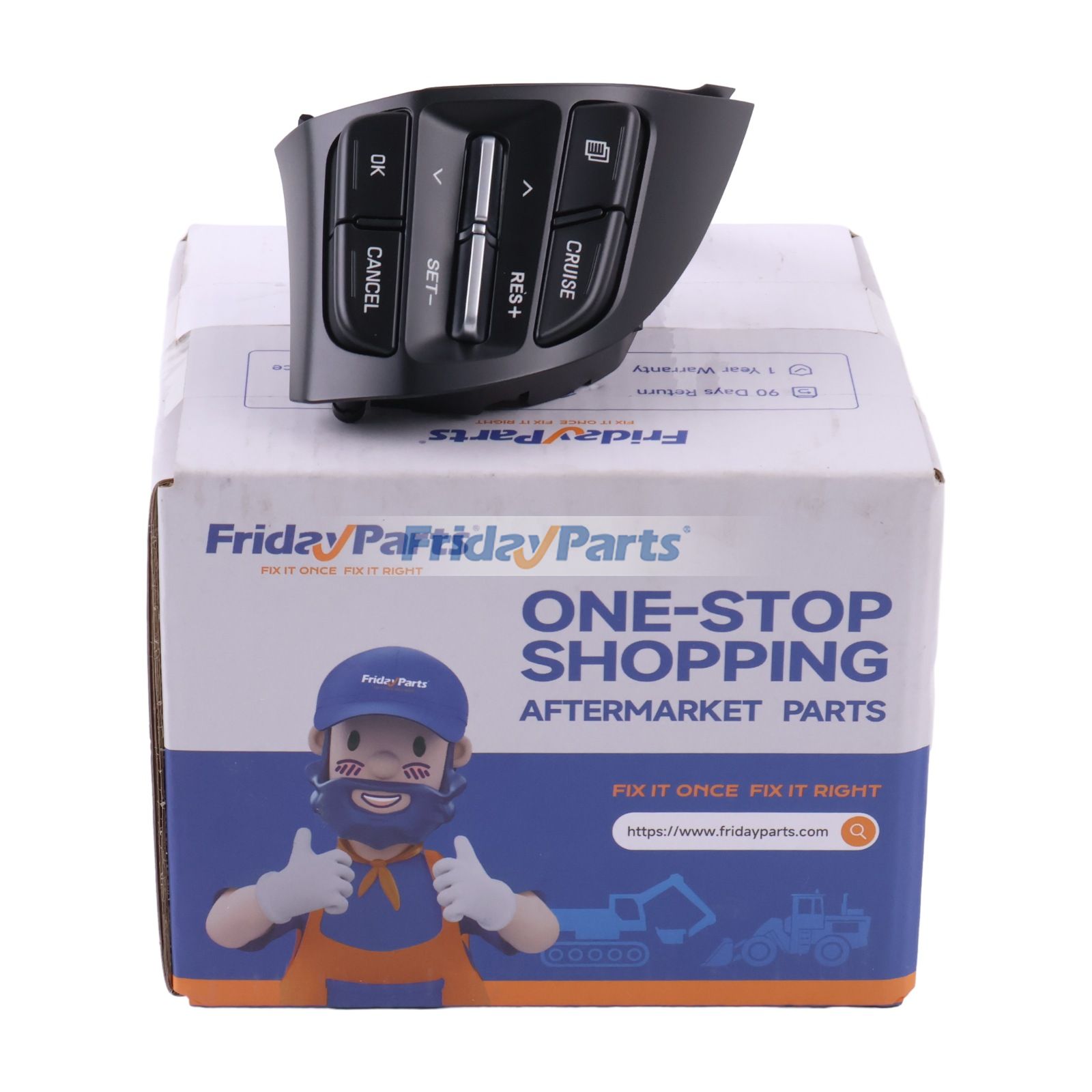 Interrupteur de régulateur de vitesse multifonction au volant 96720-J9110 pour Hyundai Kona 2018-2021