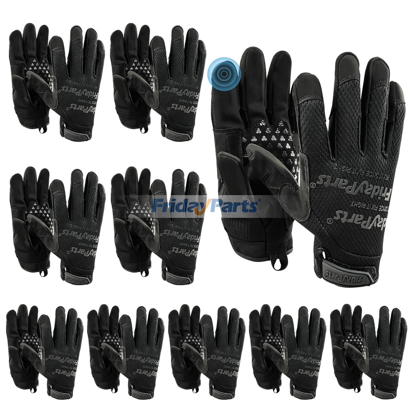 FridayParts Multi Purpose Industrial Grip Glove