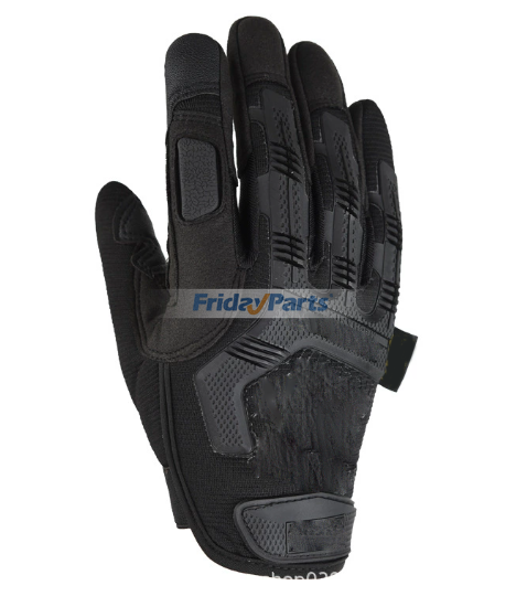 多目的工業用グリップ手袋 タッチスクリーン対応 洗濯機洗い可能 カバート ブラック