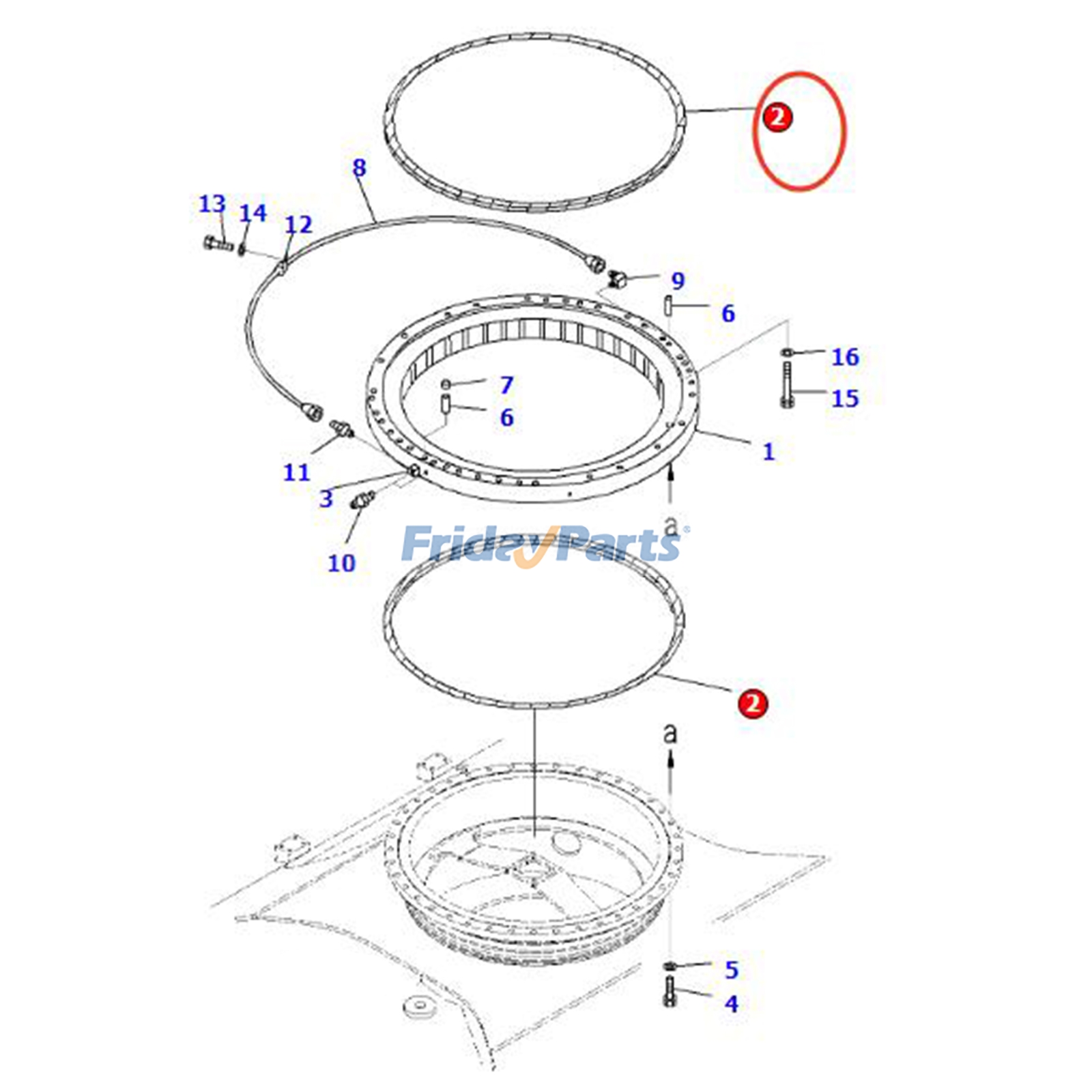 Joint d'étanchéité multi-usagespour Pelle