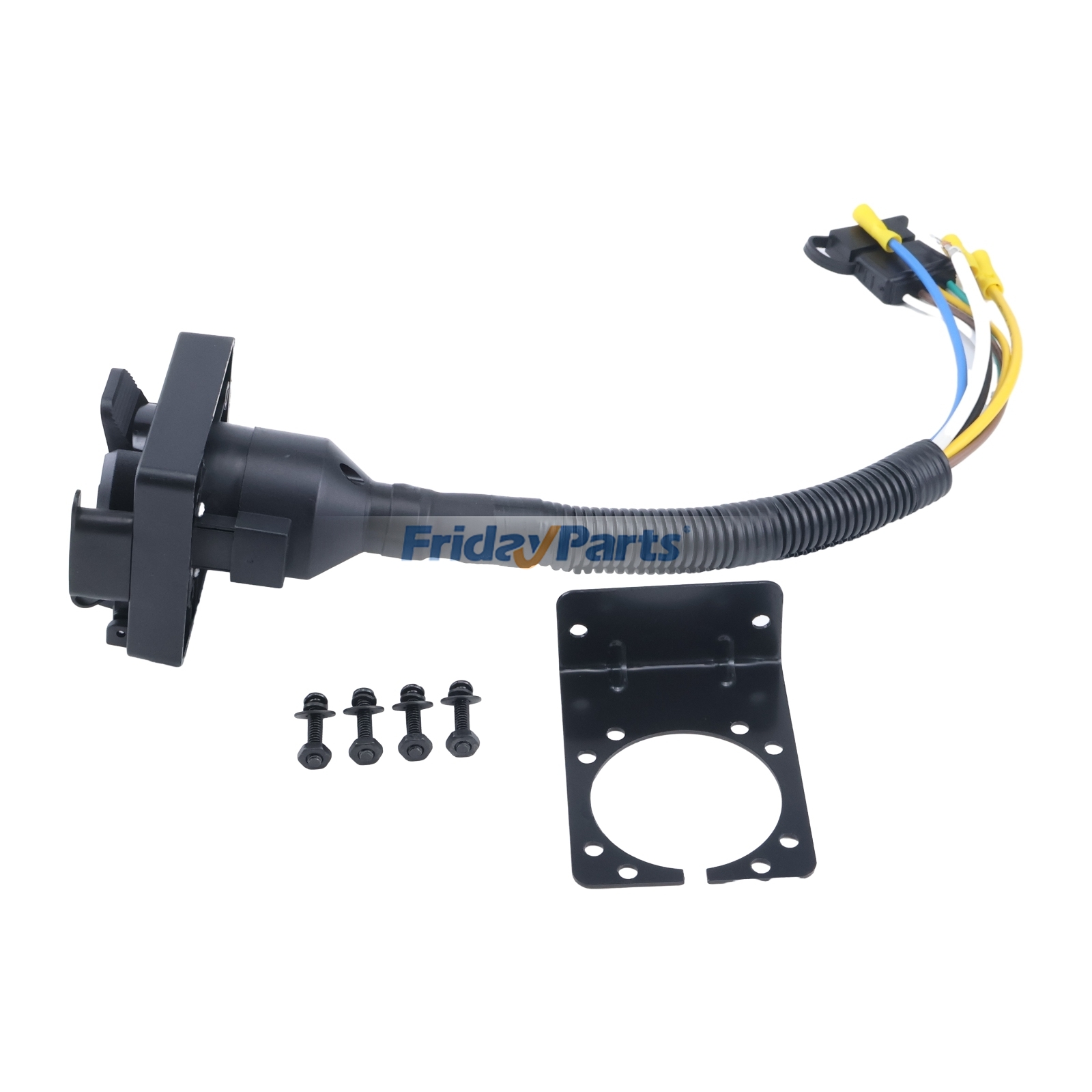 Vehicle Multi-Tow 4 Flat to 7 Blade and 4 Flat Adapter