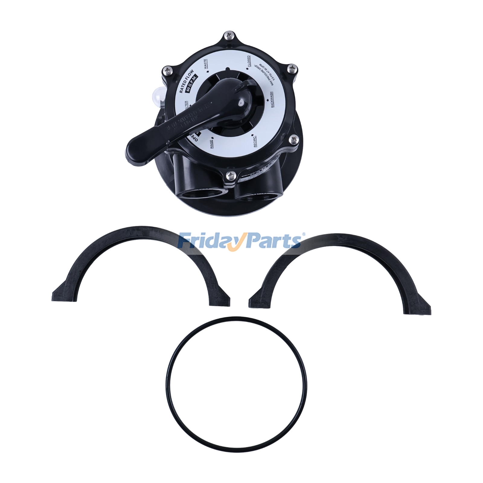 Multiport Valve 261186 for Pentair Sta-Rite High-Rate Pool Or Spa Sand ...