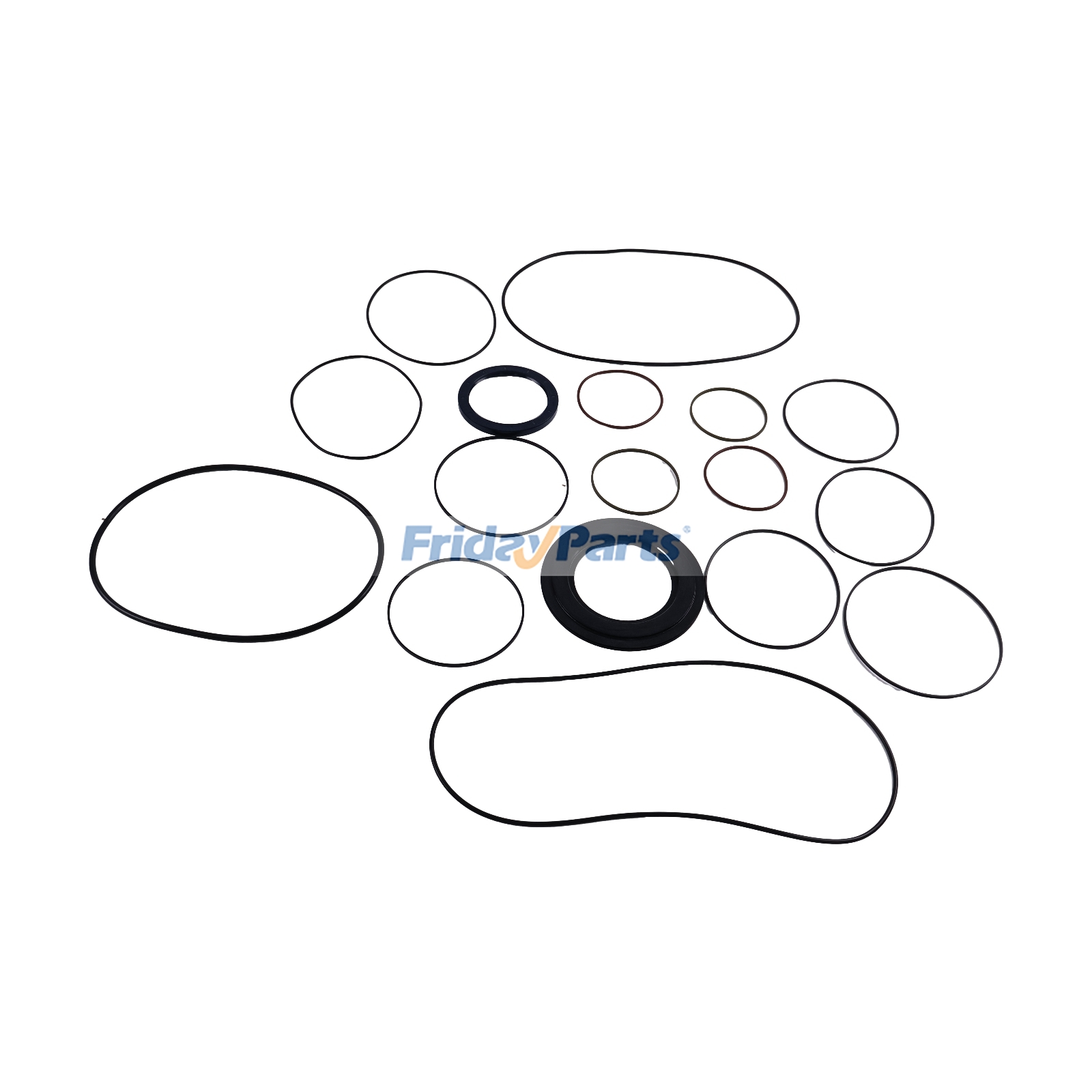 Multipurpose Hydraulic Motor Repair Kit compatible with Excavator,Loader