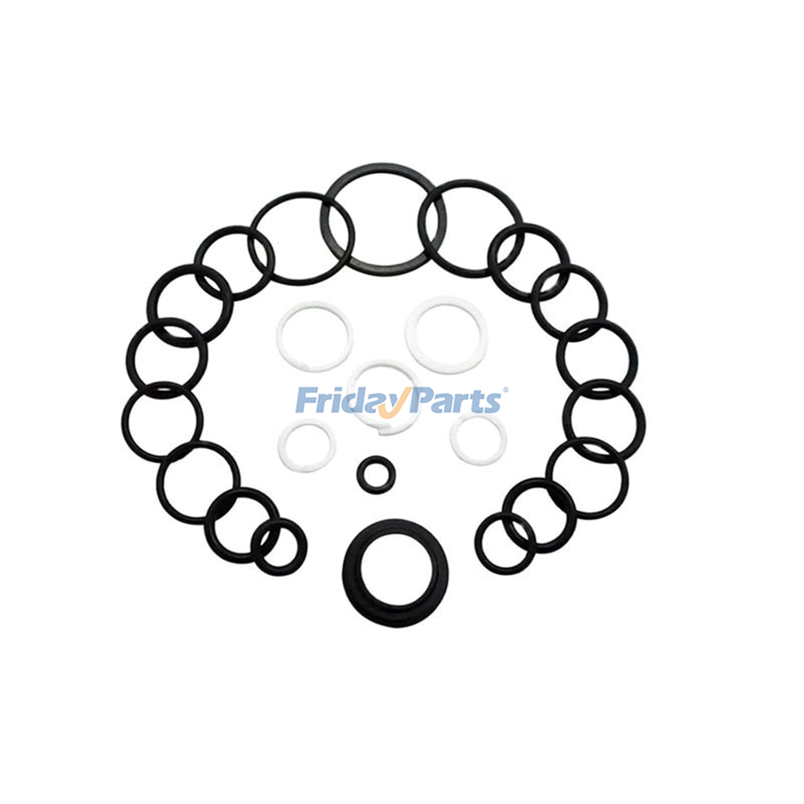 Multitandem Directional Control Valve O Ring Seal Repair Kit 0009629097 for Linde Forklift 350 351 H18 H25 H30