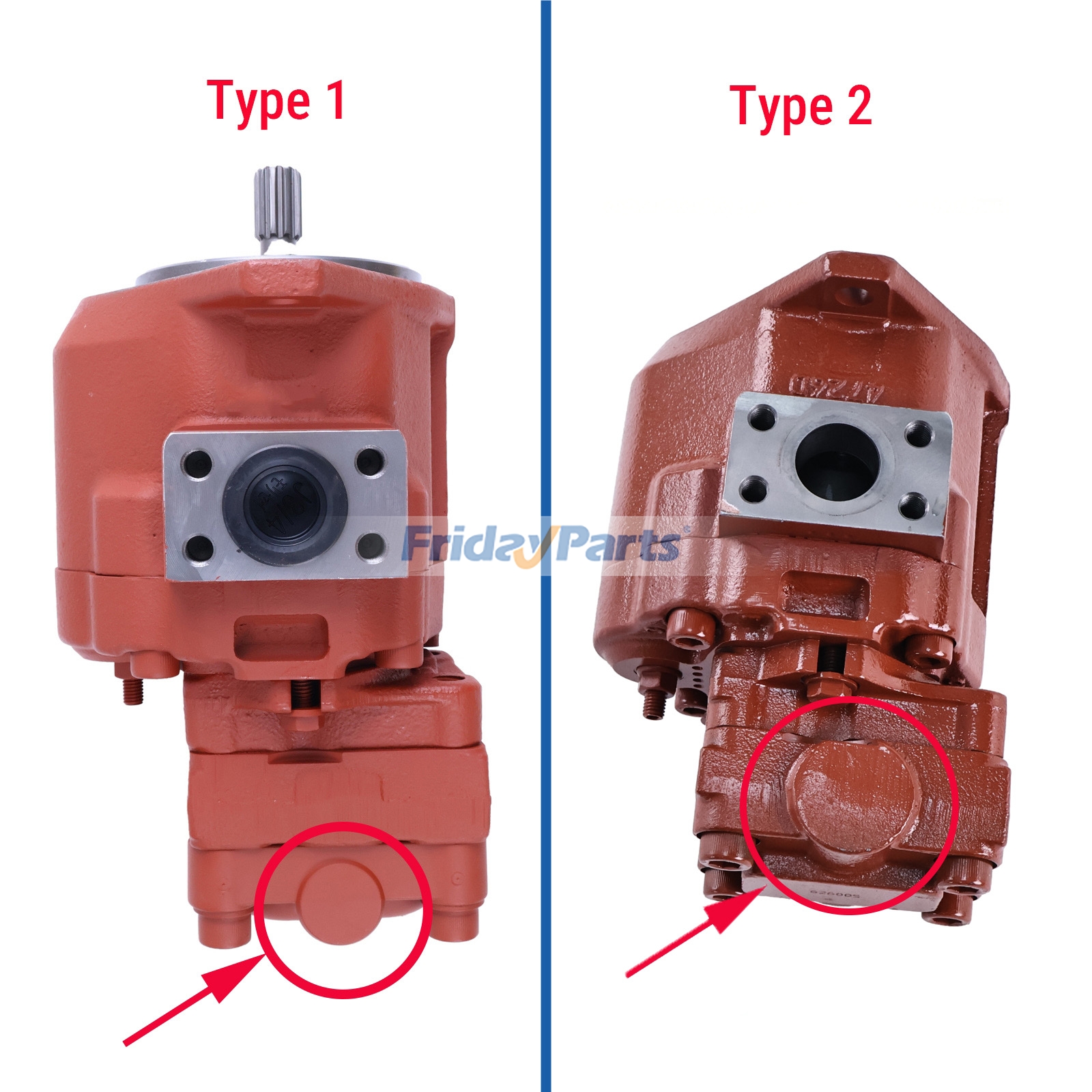 Nachi Hydraulic Pump Kubota U15-3 KX36-3 for Excavator