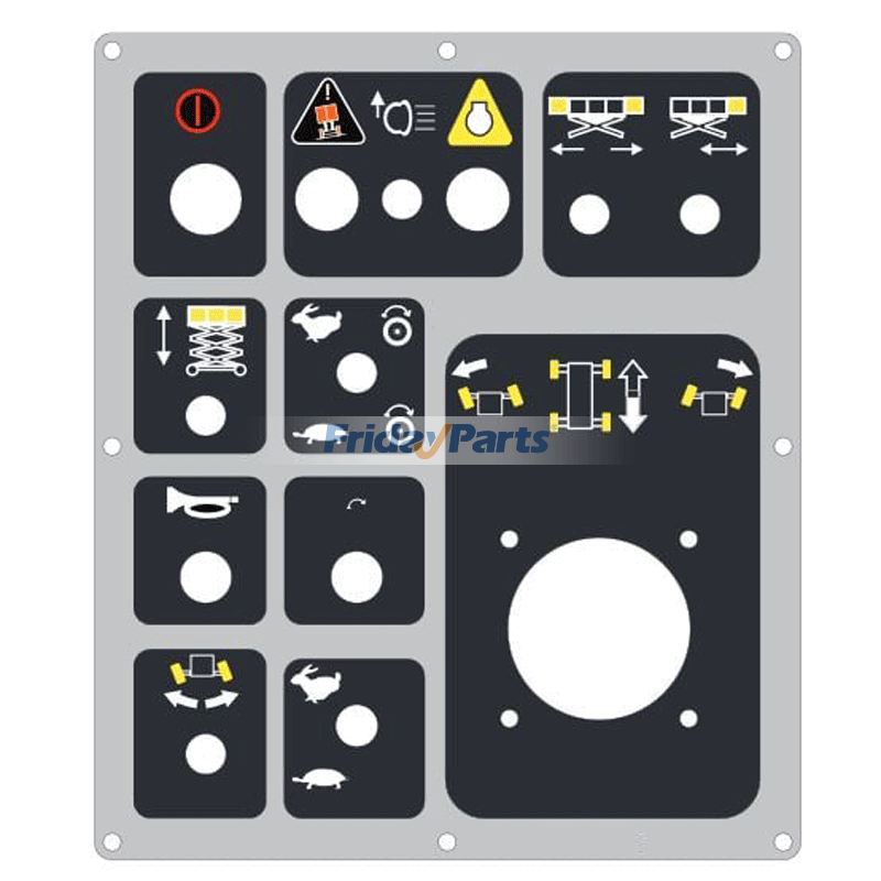 Typenschild-Steuerkastendeckel 3252620 für JLG Boom Lift 25RTS 33RTS 40RTS