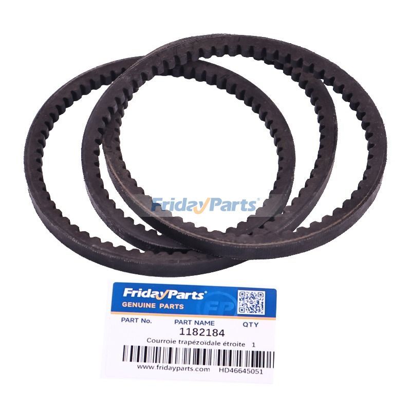 Correa trapezoidal estrecha 01182184 para motor Deutz TCD2015V06 TCD2015V08 BF6M1015C BF6M1015M BF8M1015C BF8M1015M