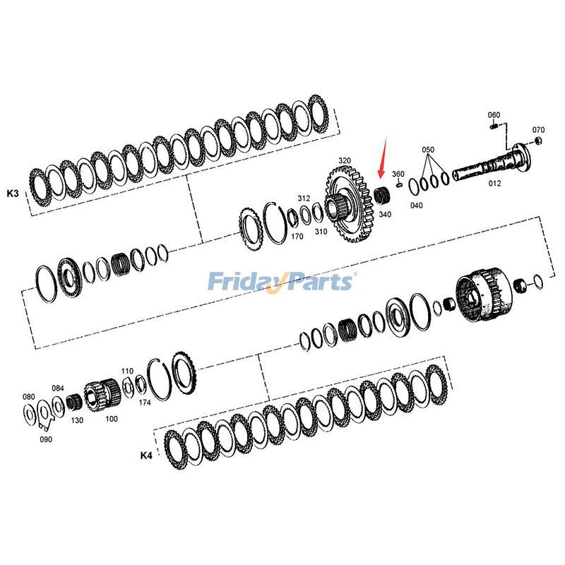 Nadelkäfig-Getriebebei FridayParts kaufen