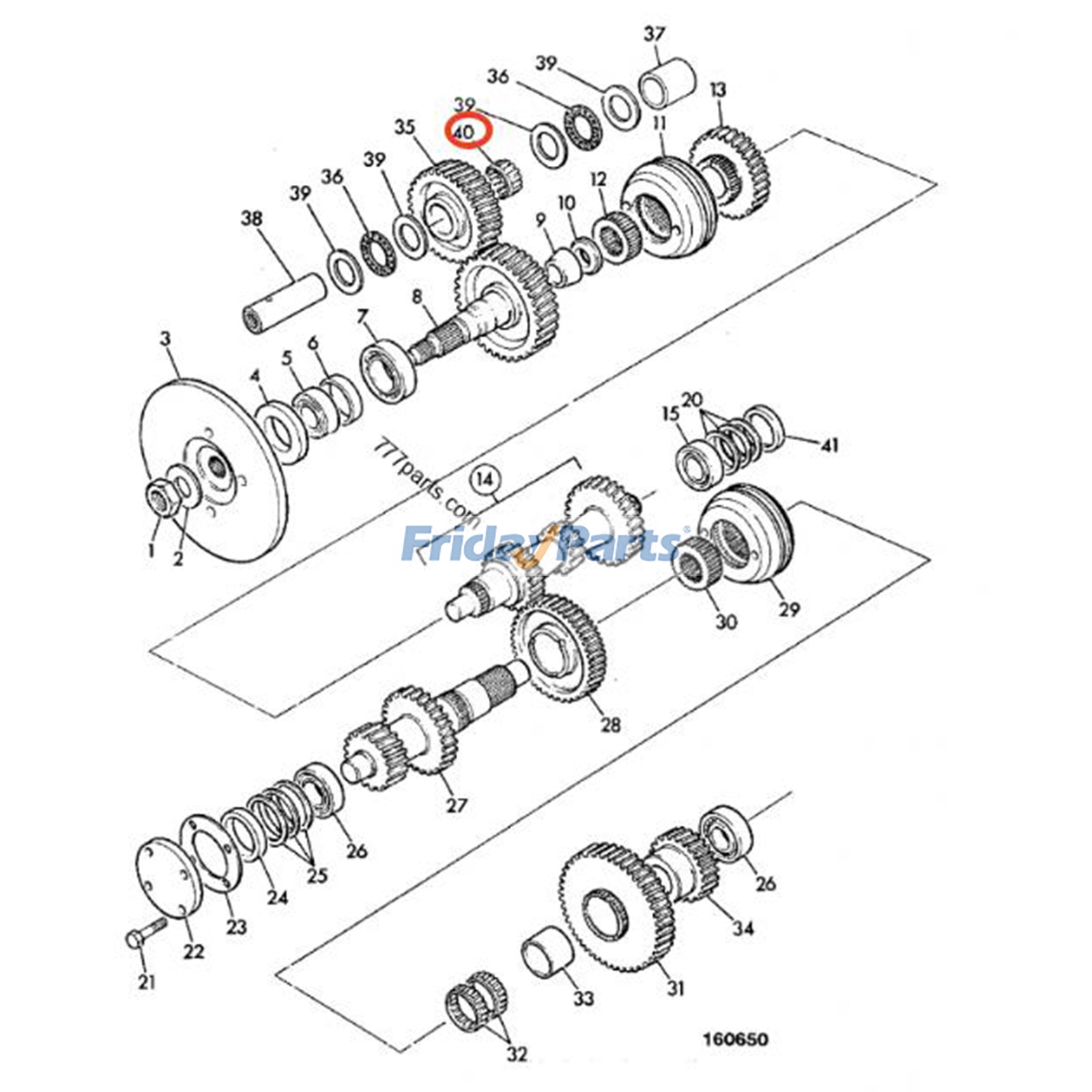 ローダー,テレハンドラー ニードルローラーベアリング