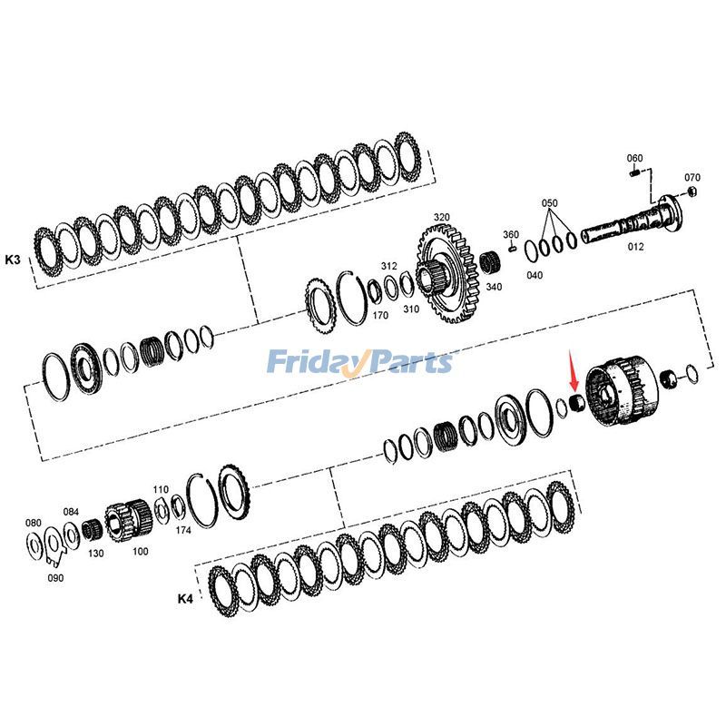 Nadelhülse Getriebegetriebebei FridayParts kaufen
