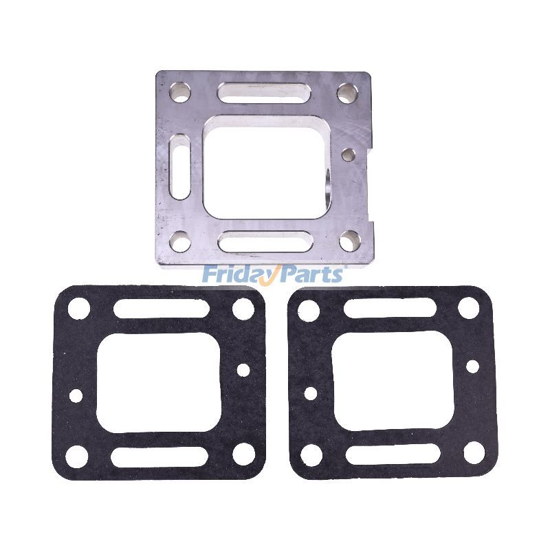  New Oxygen Sensor Plate With Gasket 