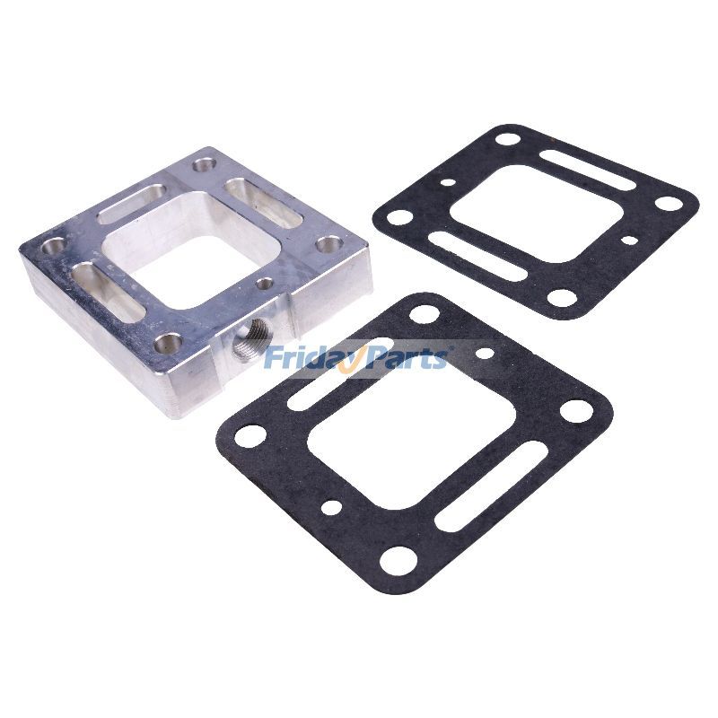 Engine New Oxygen Sensor Plate With Gasket