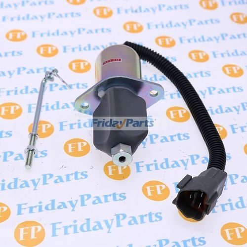 Électrovanne 12V D'arrêt Carburant | Pour Moteurs Cummins 4BT - Pièce D'origine