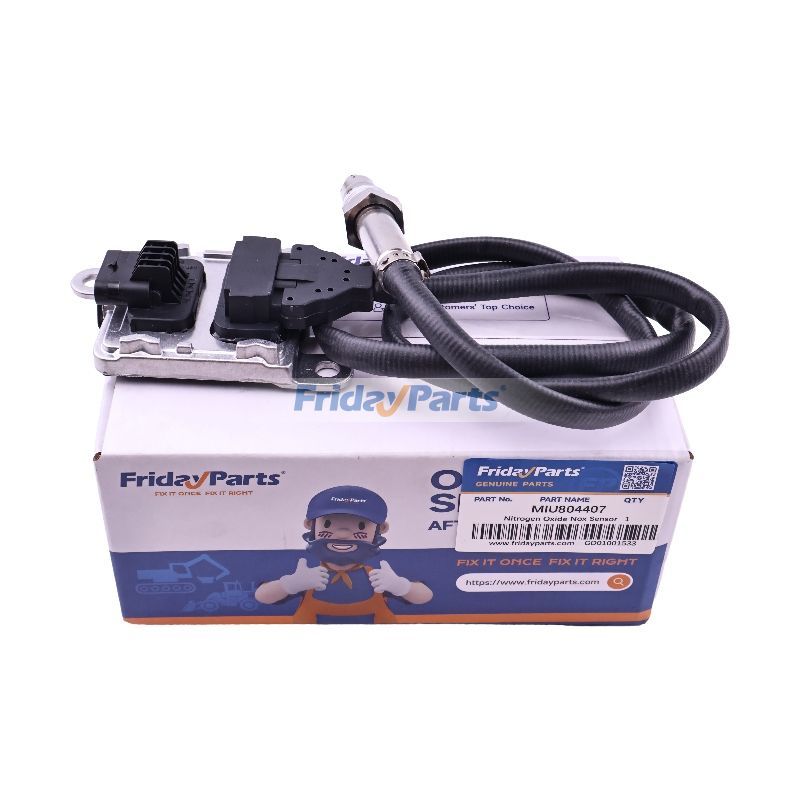 Nitrogen Oxide Nox Sensor MIU804407 for John Deere Skid Steer Loader 330P 330G 331P 331G 332G 332P 333G 334P 335P