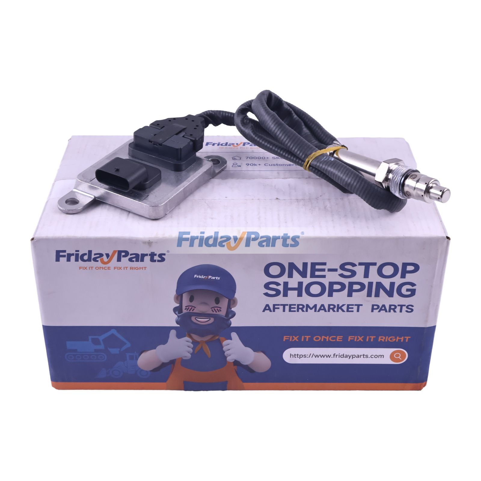 Capteur d'oxyde d'azote 89463-E0451 5WK96668B pour moteur Hino SNS12V camion 268 338 268A 338CT