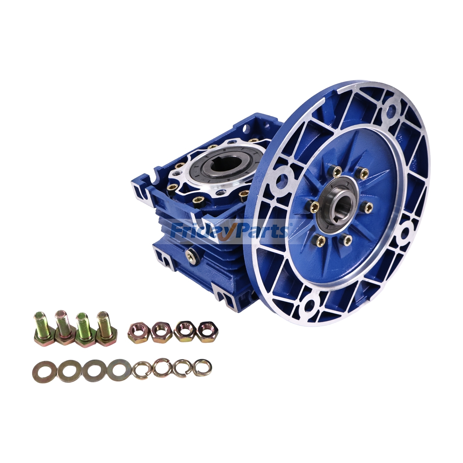 NMRV050 Worm Gearbox 80B5 Speed Reducer Flange Ratio 30:1