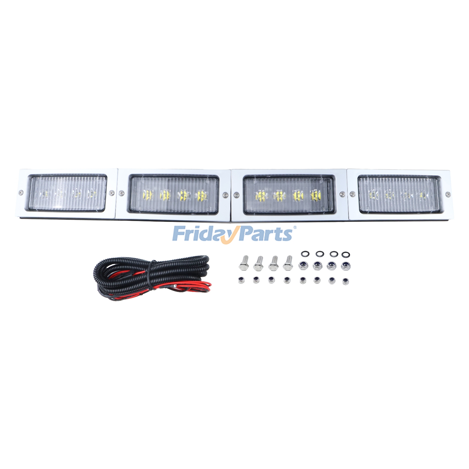  Nose LED Hood Conversion Kit For JOHN DEERE