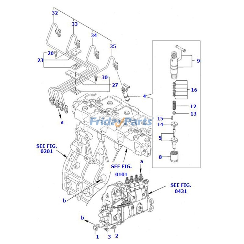 DüsenradFür KOMATSU