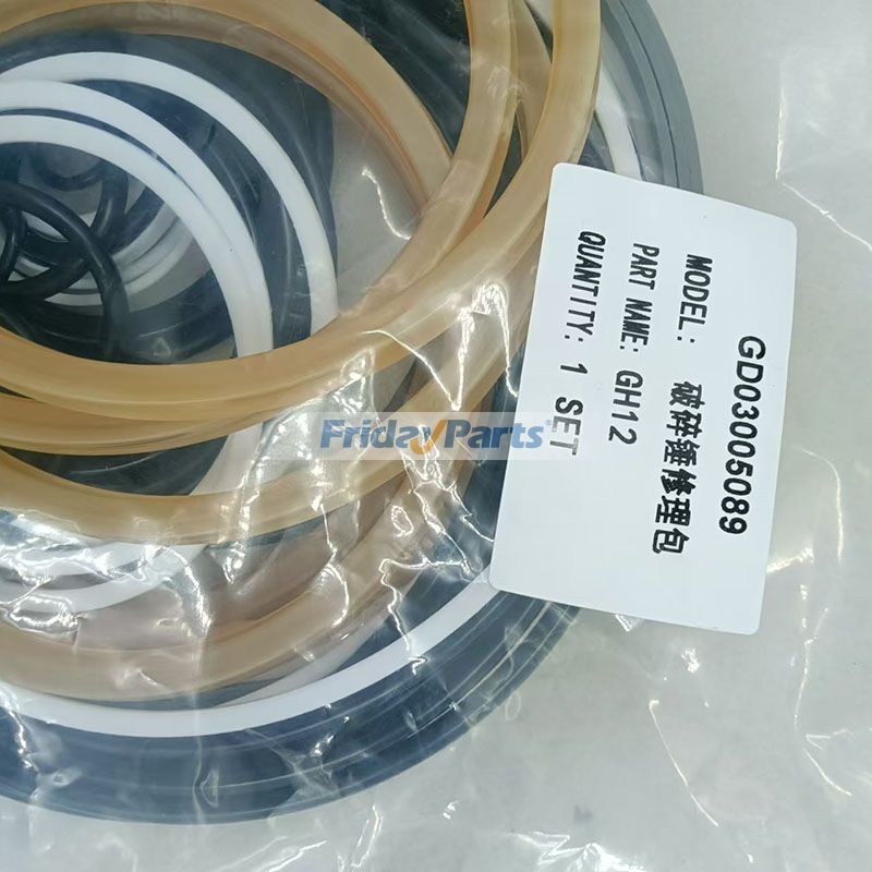 Excavator NPK GH12 Breaker Hammer Seal Kit for Kubota Caterpillar Hitachi Komatsu John Deere
