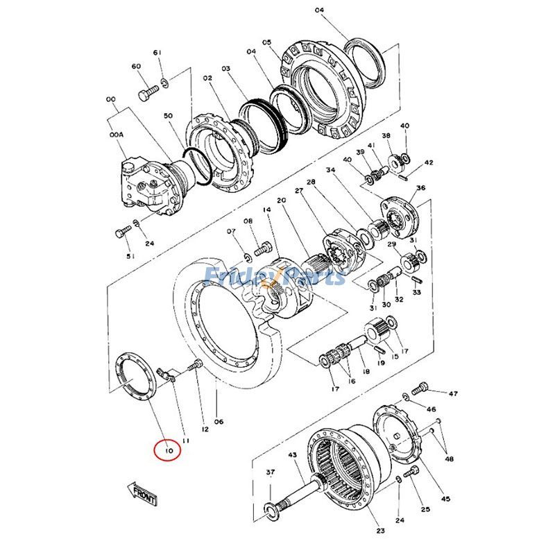 エクスカベーター ナット