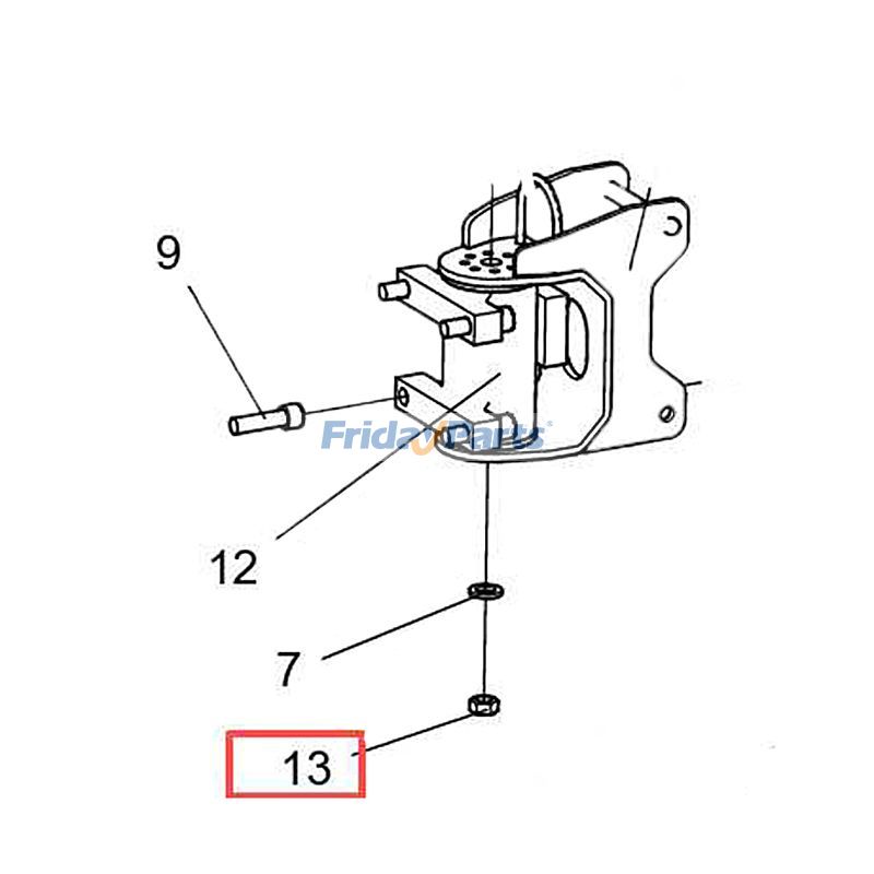 Nut  for Aerial Work Platforms