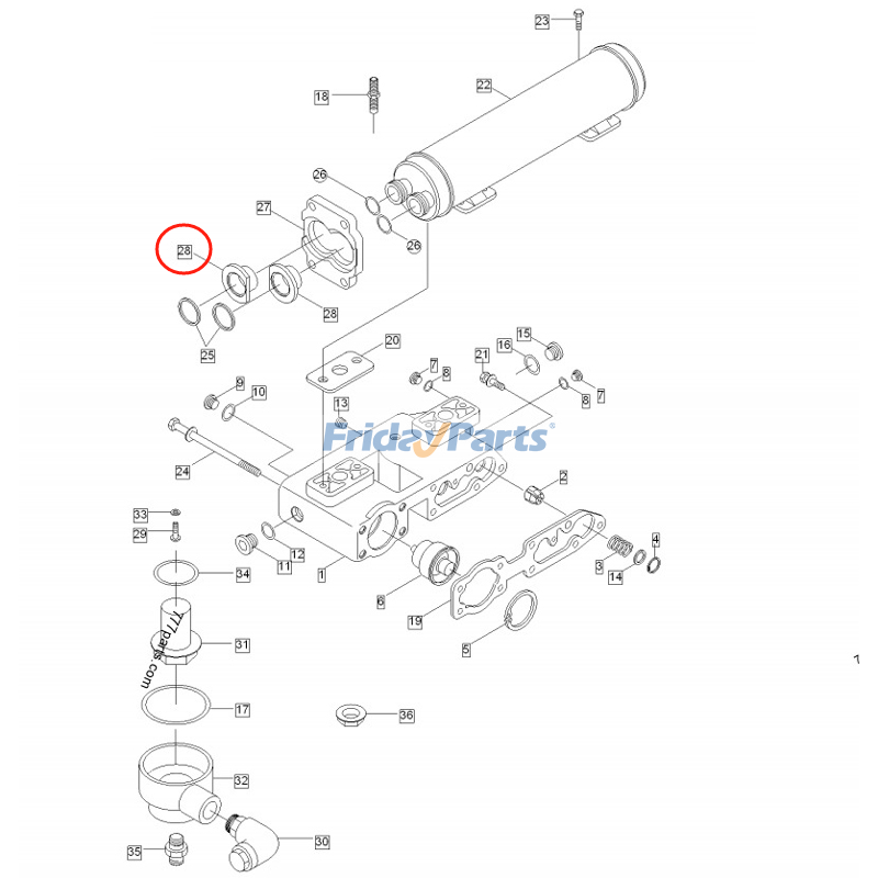 O Ring Adapter for Engine,Excavator,Loader