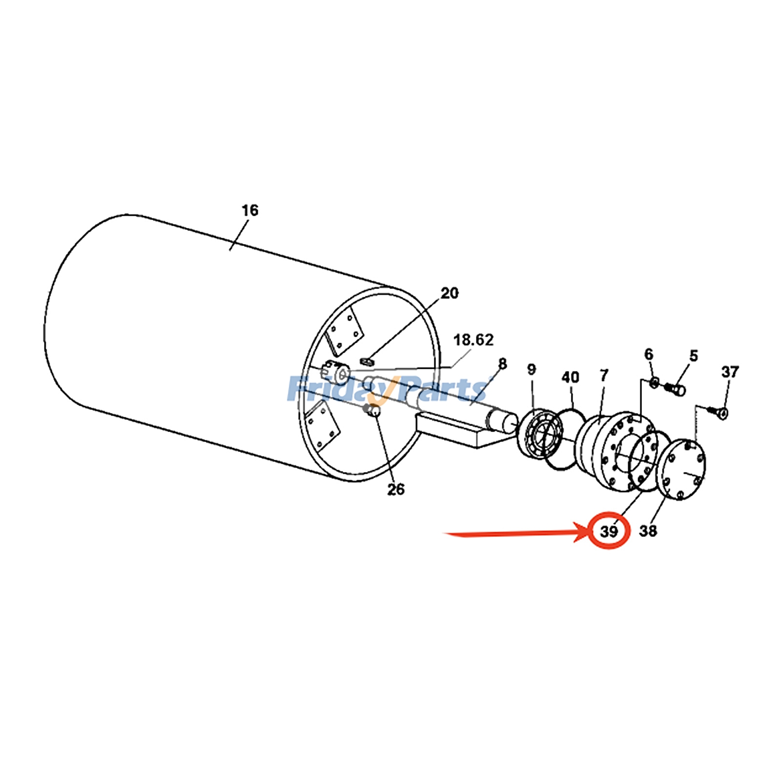 O Ring Seal for Compactor