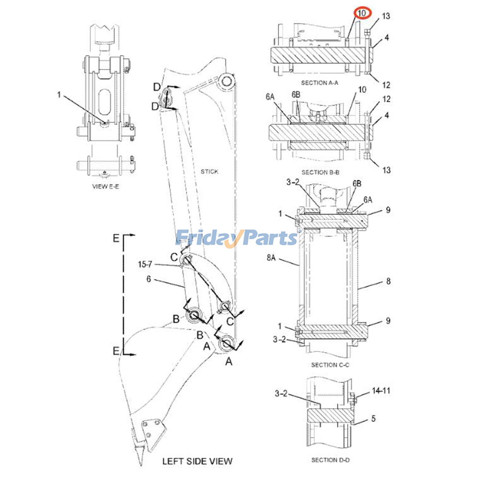 O Ring for Engine,Excavator,Loader