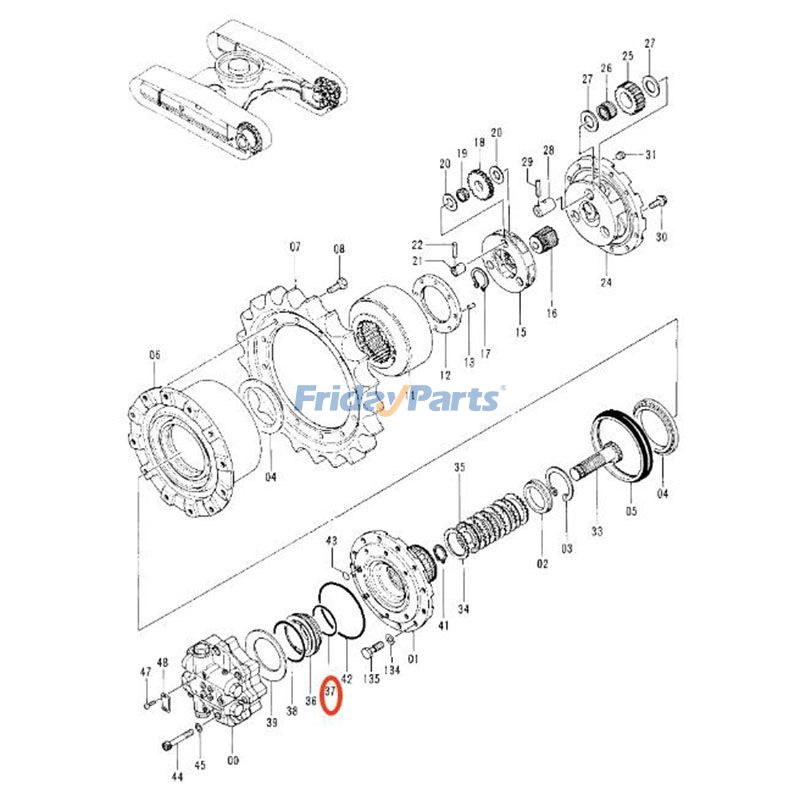 O Ring for Excavator