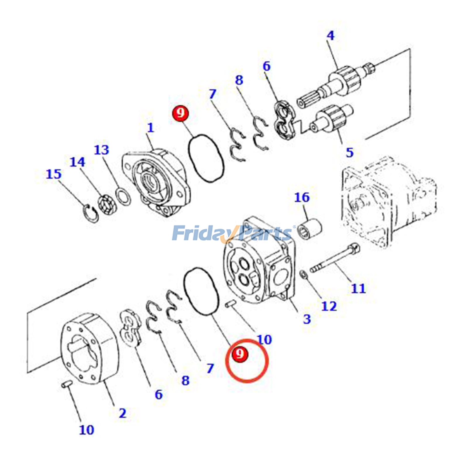 O Ring for Compactor,Crane,Dozer,Excavator,Forklift,Loader,Motor Grader,Off-Road Truck