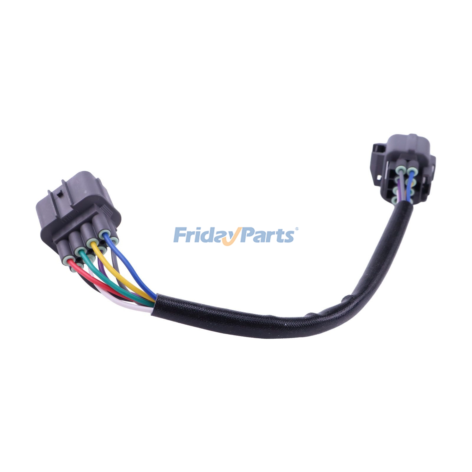 Arnés de puente adaptador de distribuidor OBD2 de 8 pines a OBD2 de 10 pines para Honda Civic 1999-2000 de FridayParts