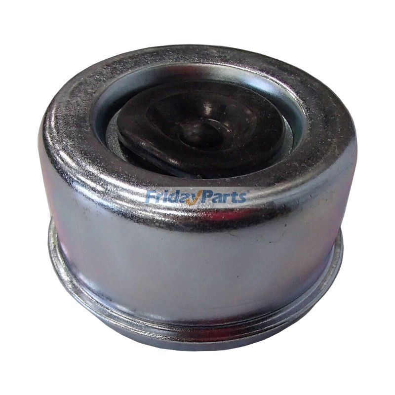 他ブランド用用OD 2.72" 4個グリースキャップ、ゴムプラグ付き 21-43-1、トレーラー車軸用 EZ 潤滑スピンドル