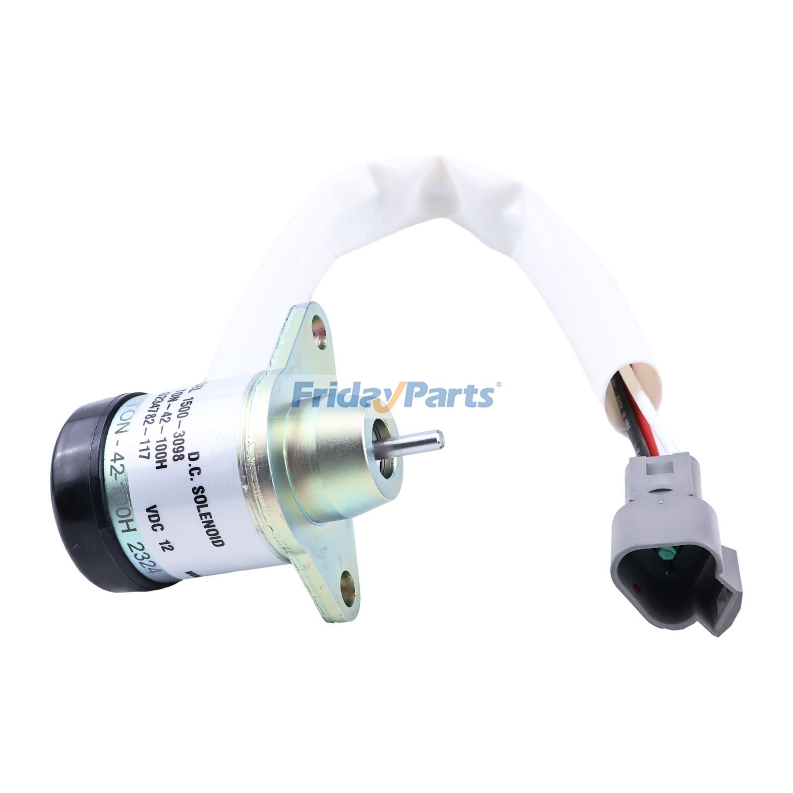 Motor,Refrigeração de Transporte Para Thermo King - Solenoide de desligamento de combustível OEM 12V 42-0100 para motores Thermo King 2,49 3,74 3,88 3,95 4,82 4,82E 4,86 4,86E 4,86V SB SL SLX TS Modelos precedentes