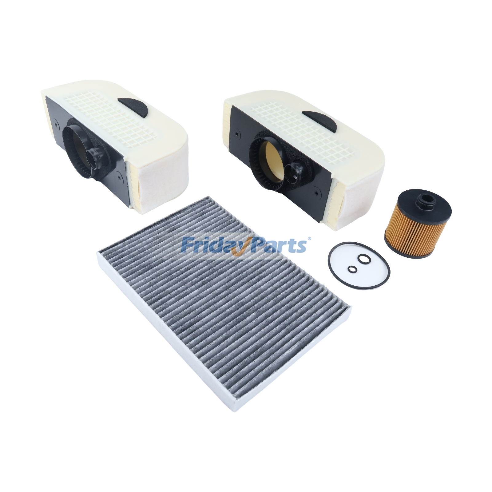 Oil Air Filter Kit 07P115562 36A133843 for Bentley Bentayga W12 2017-2023 de FridayParts