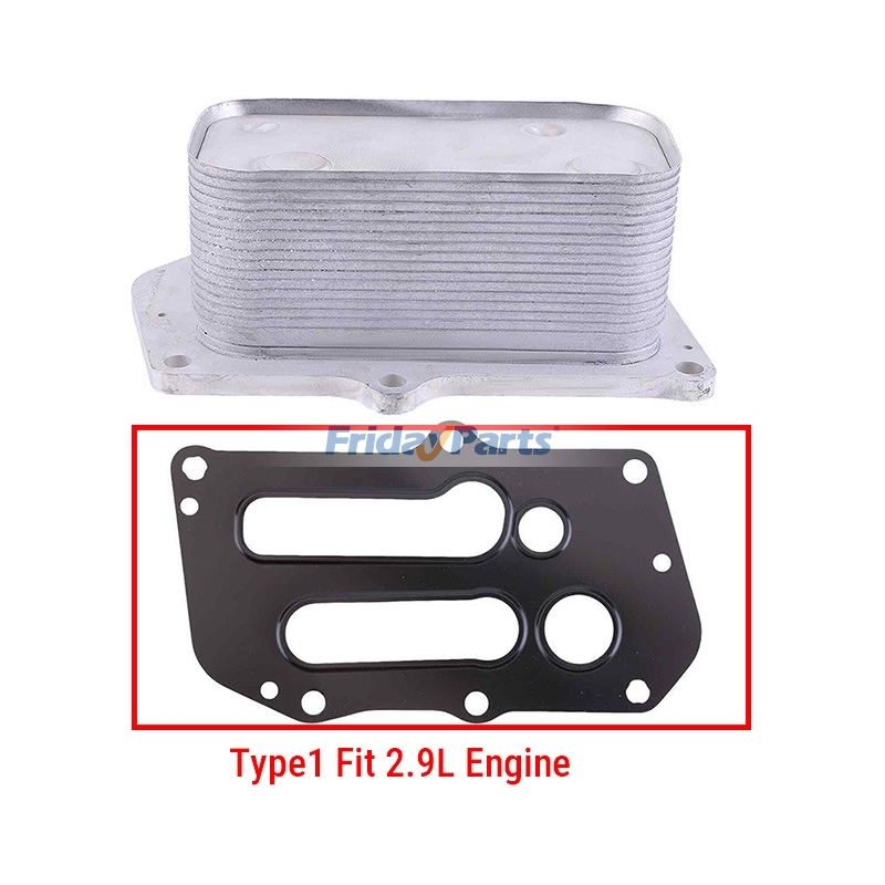 Enfriador de aceite con junta 04124263 para motor Deutz D2.9 TD2.9 TCD2.9 TCD3.6 TCD3.6L4 TD3.6L4 Para OTRA MARCA
